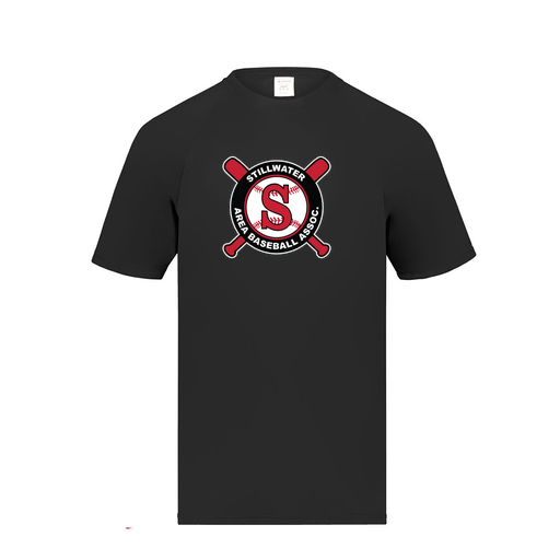 [2790.080.S-LOGO3] Men's Smooth Sport T-Shirt (Adult S, Black, Logo 3)