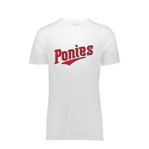 [FTSCUBWH-AS-LOGO2] Decker Men's Tri-Blend T-Shirt - Short Sleeve (Adult S, White, Logo 2)