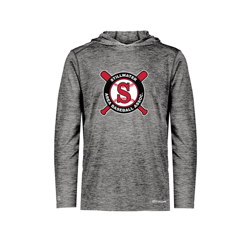 [FOLHCGBK-AS-LOGO3] Decker Men's Charge Hoodie (Adult S, Logo 3)