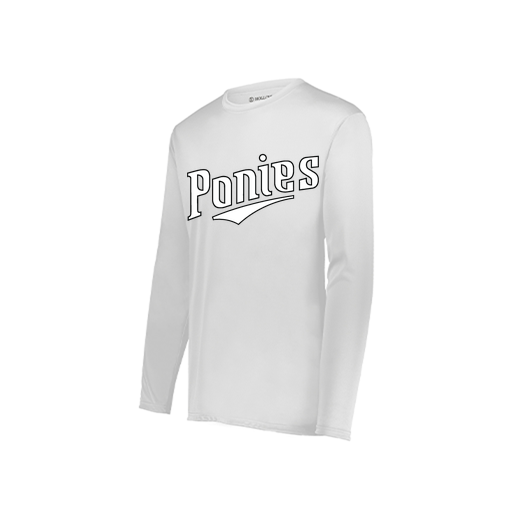 [222822.005.XS-LOGO1] Men's LS Smooth Sport Shirt (Adult XS, White, Logo 1)