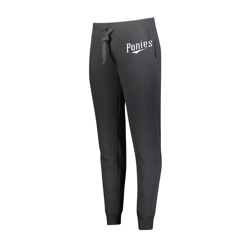 [229748.080.XS-LOGO1] Ladies 60/40 Fleece Jogger (Female Adult XS, Logo 1)