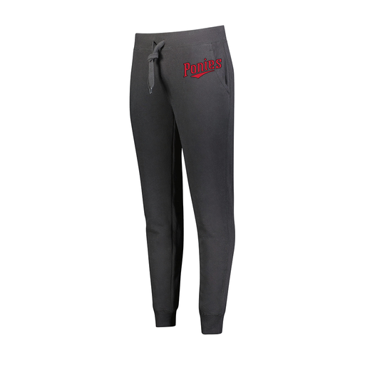 [229748.080.XS-LOGO2] Ladies 60/40 Fleece Jogger (Female Adult XS, Logo 2)