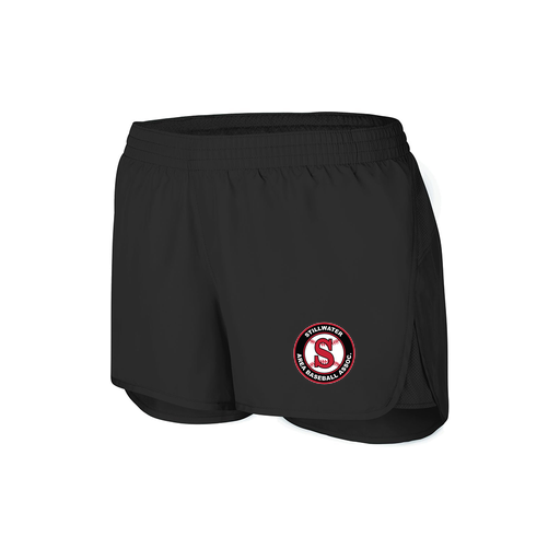 [2430.080.XS-LOGO4] Women's Performance Shorts (Female Adult XS, Black, Logo 4)